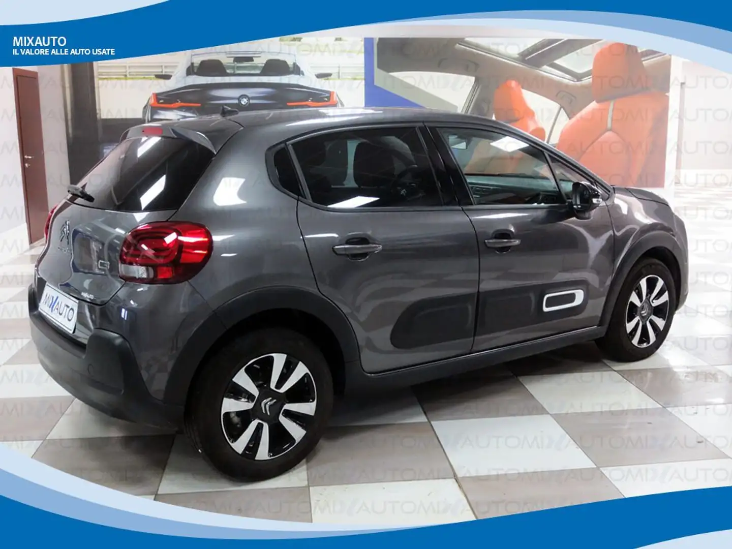 Citroen C3 1.2 PureTech 110cv Max EAT6 EU6 Grigio - 2