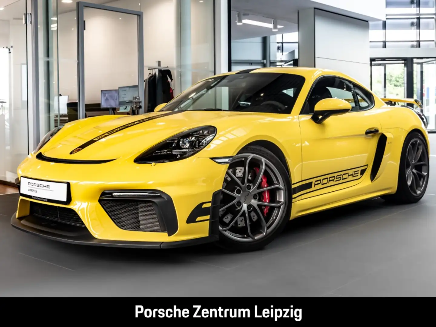 Porsche Cayman 718 GT4 Sportabgas Rückfahrkamera LED Gelb - 1