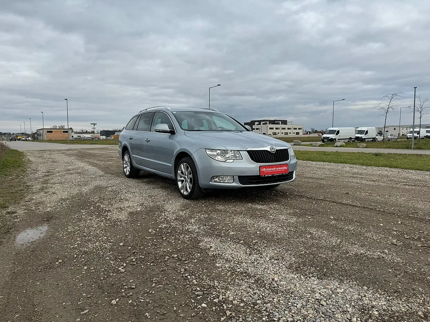Skoda Superb Combi 4x4 Elegance 2,0 TDI CR DPF DSG Bleu - 1