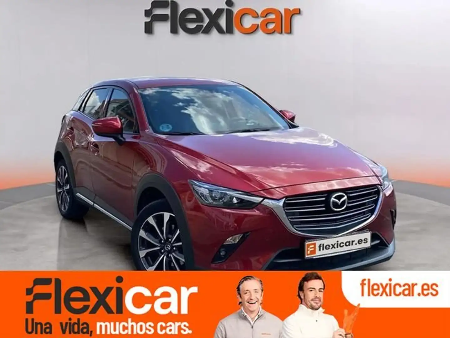 Mazda CX-3 2.0 Skyactiv-G Zenith 2WD Aut. 89kW Rojo - 1