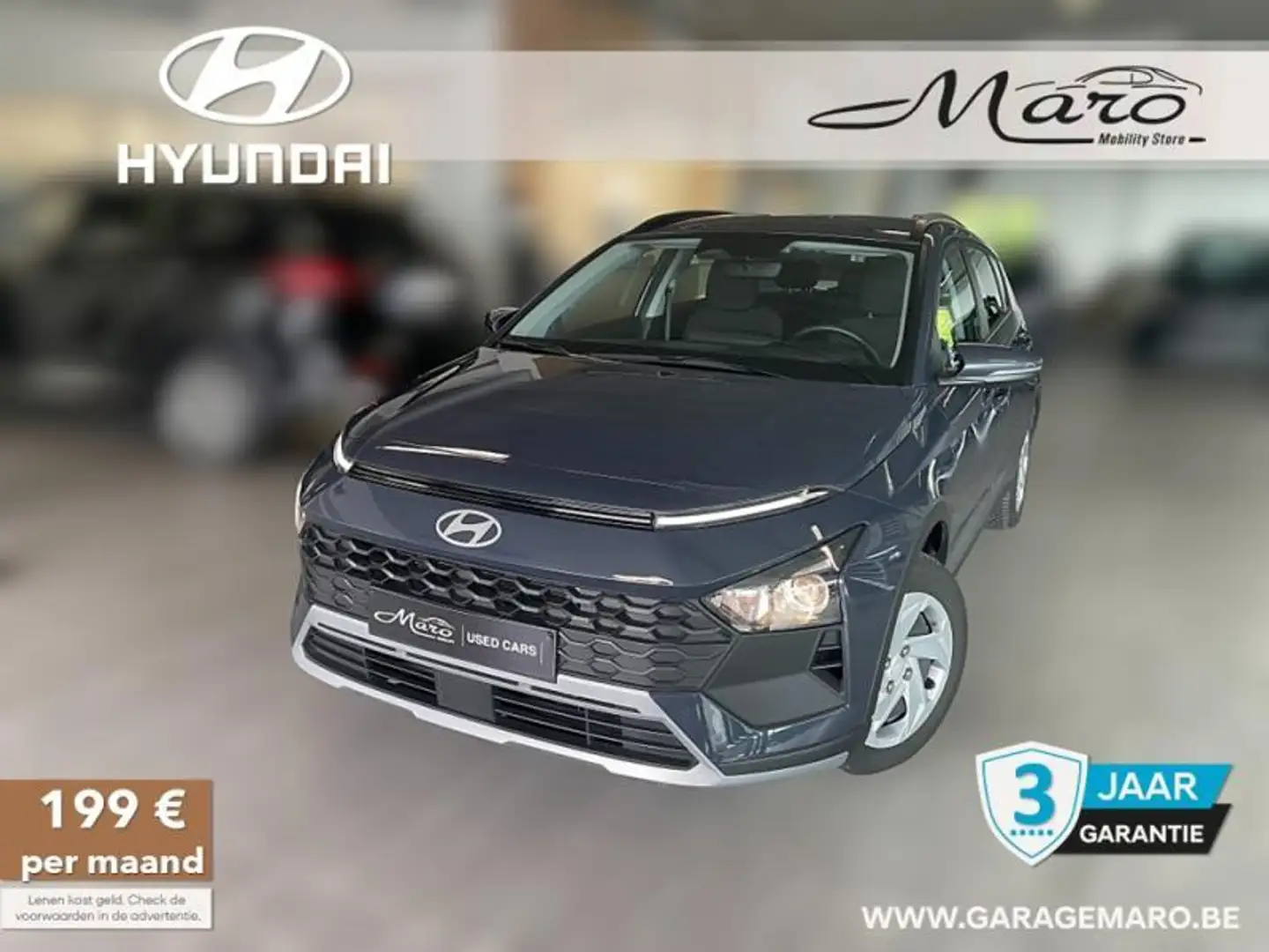 Hyundai BAYON 1.0 T-GDi Twist | GPS, Camera, Cruise| *AUTOMAAT* Gris - 1