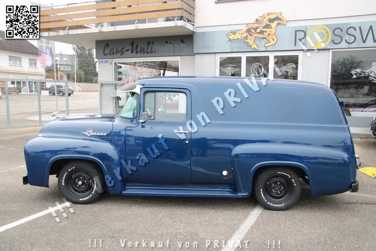 Ford F 100 Panel Truck - TÜV/H-Zulassung, foto 11
