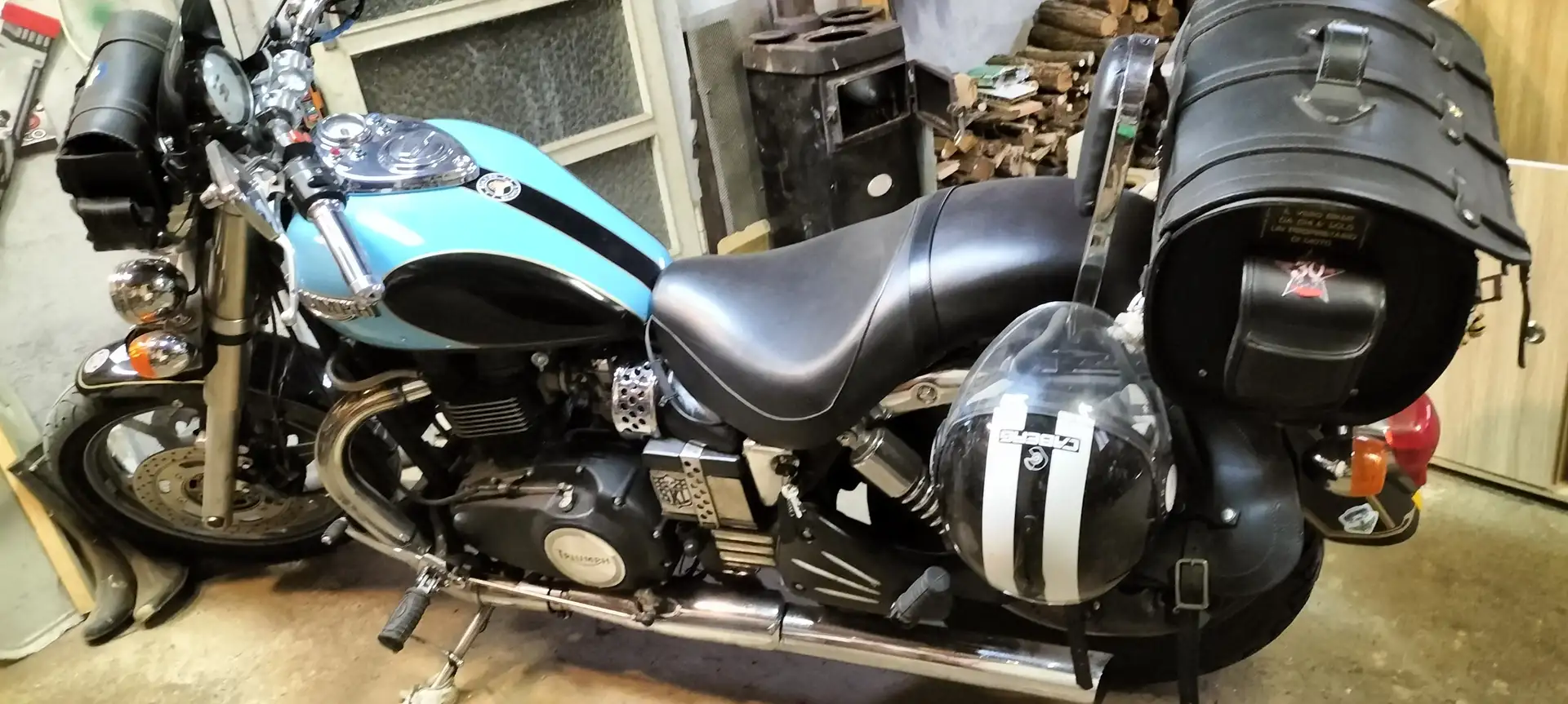 Triumph Speedmaster 800 cc Albastru - 1