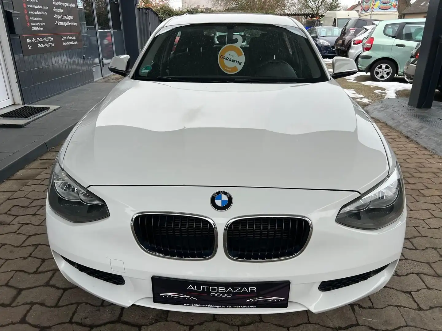 BMW 114 i *1. Hand * Start-Stopp-Automatik * TÜV Neu * Blanc - 2