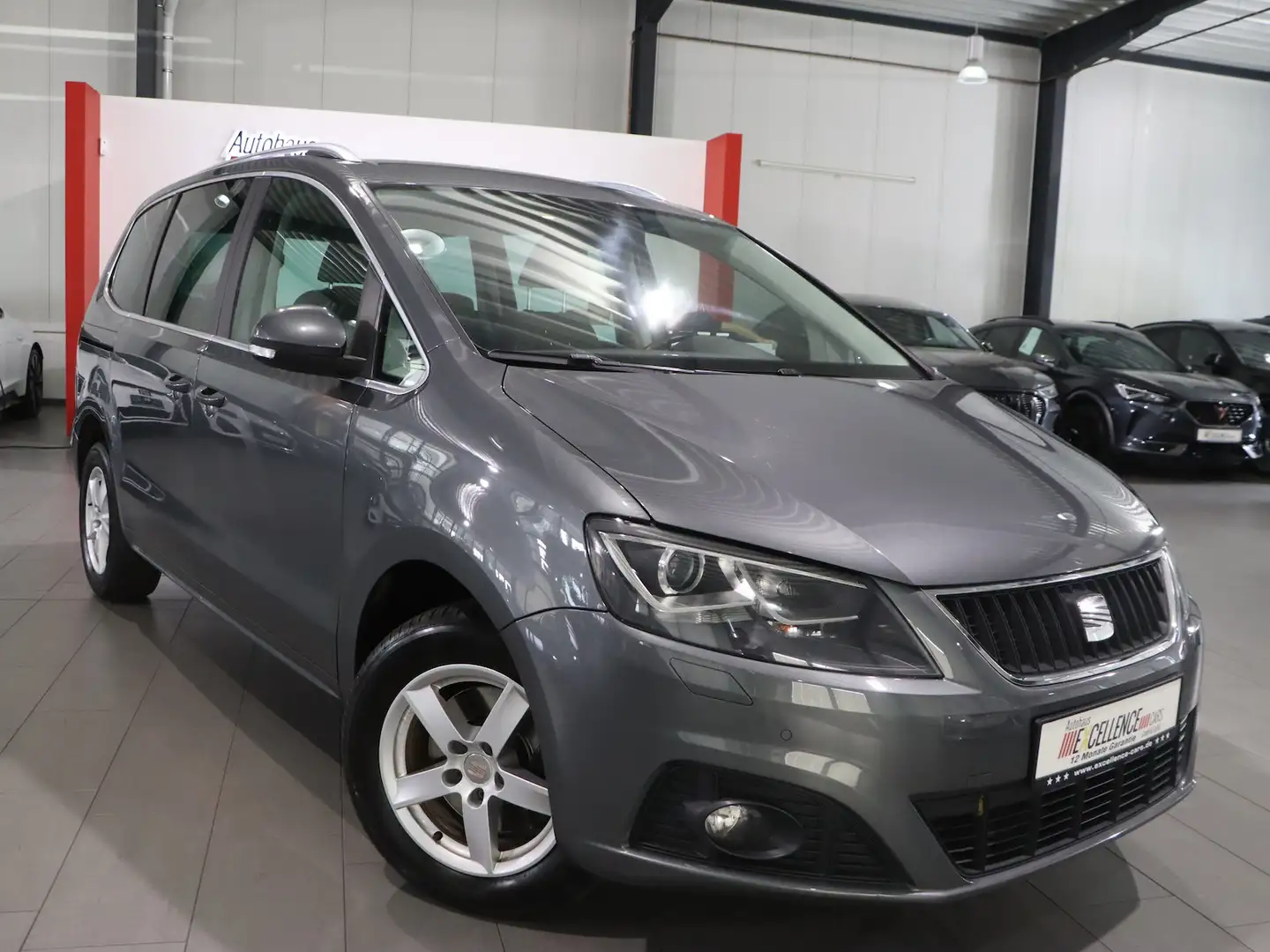 SEAT Alhambra 2.0 TDI STYLE / 7-SITZER / XENON / NAVI Gri - 1