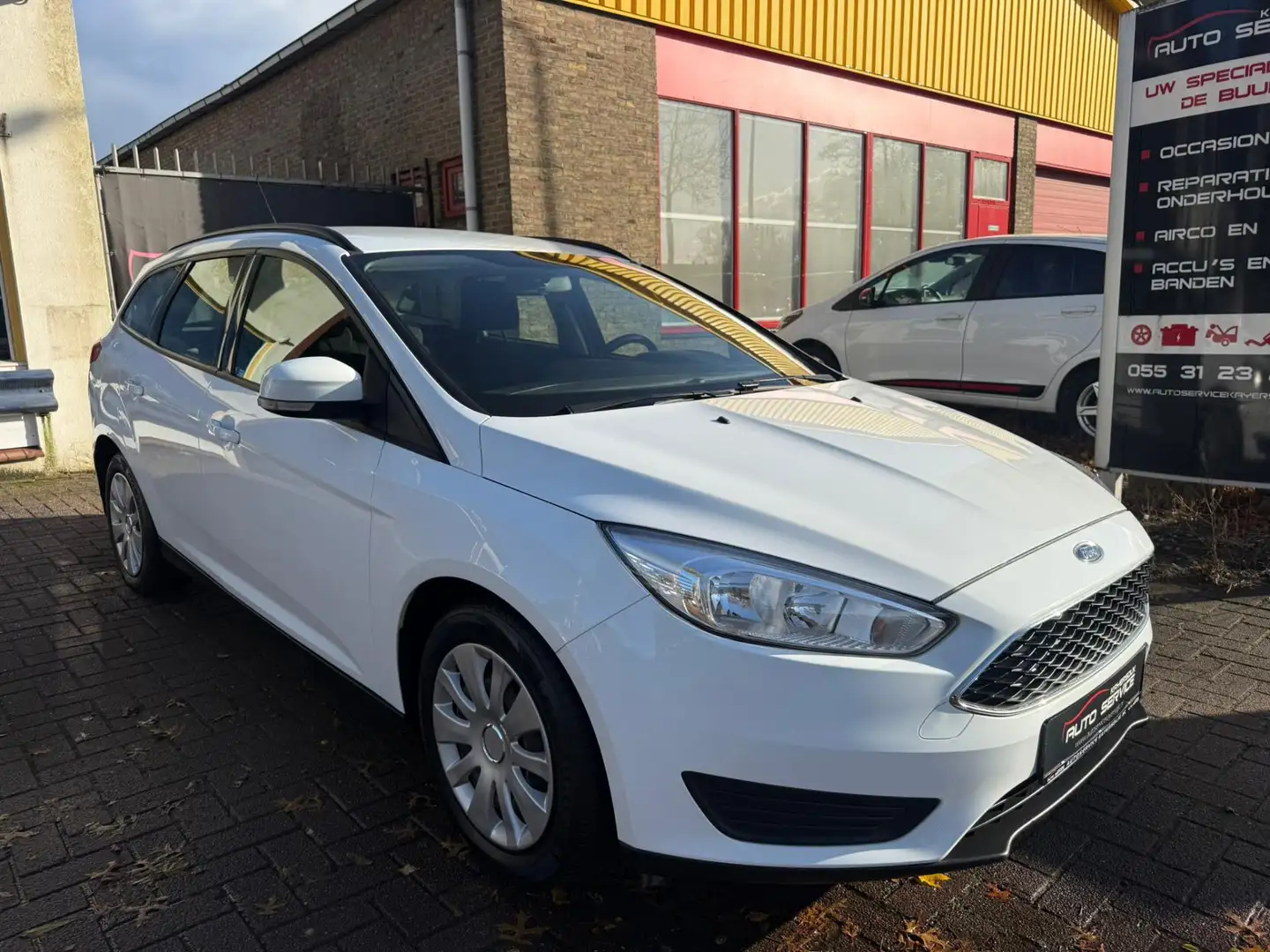 Ford Focus Wagon 1.0 Airco|APK|BEURT Blanc - 1