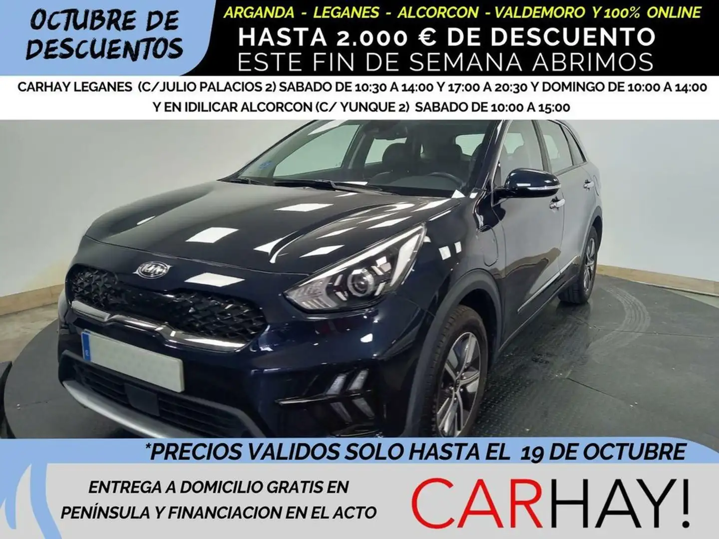 Kia Niro DRIVE PLUG-IN HYBRID 1.6 105CV AT6 E6D Blu/Azzurro - 1