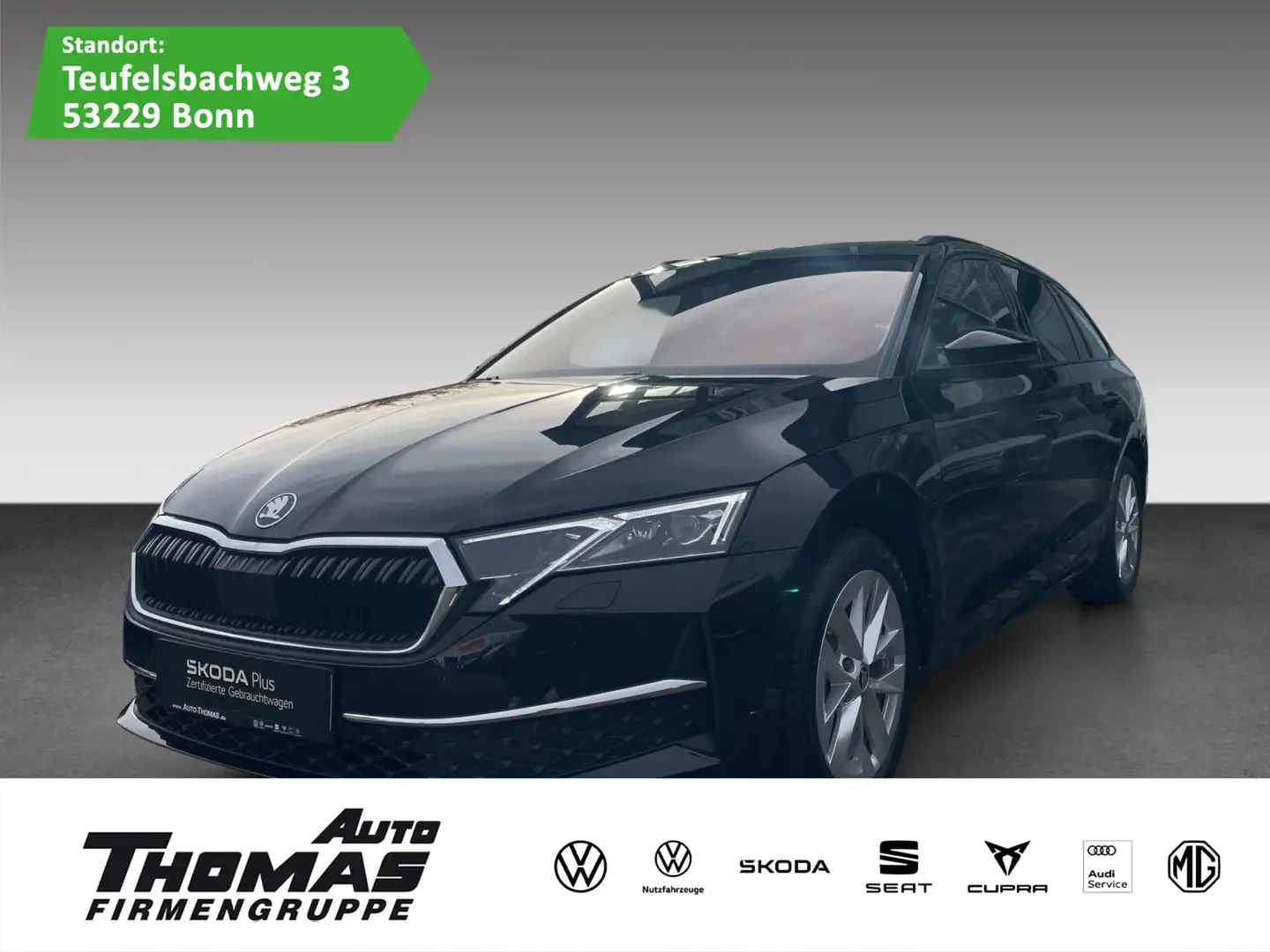 Skoda Octavia Selection 1.5 TSI mHEV DSG LED NAVI SHZ Schwarz - 1