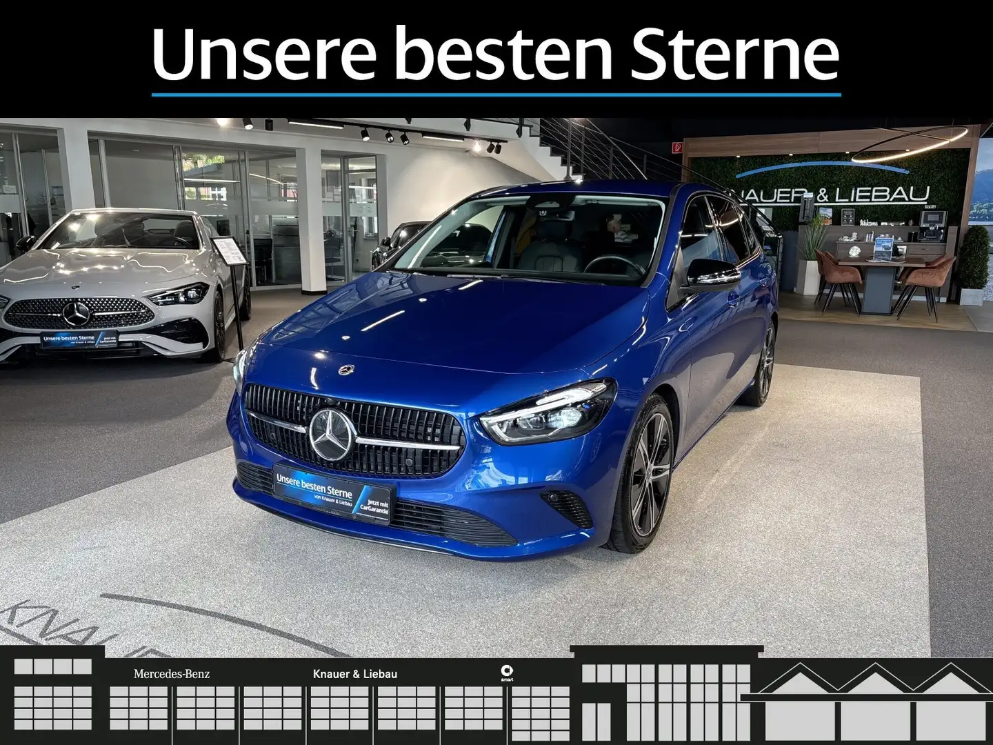 Mercedes-Benz B 200 B 200 Progressive*Night*AHK*Distronic*Memory* Navi Blau - 2