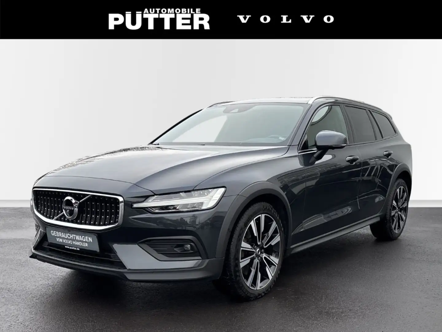 Volvo V60 Cross Country Pro D4 AWD HUD El. Panodach AHK Navi Grau - 1