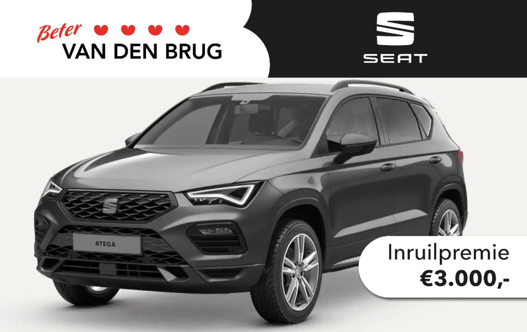 SEAT Ateca FR Business Intense 1.5 110 kW / 150 pk TSI SUV 7 Grey - 1