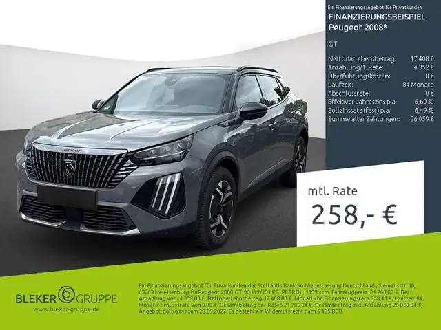 2024 Peugeot 2008 in Grey for sale