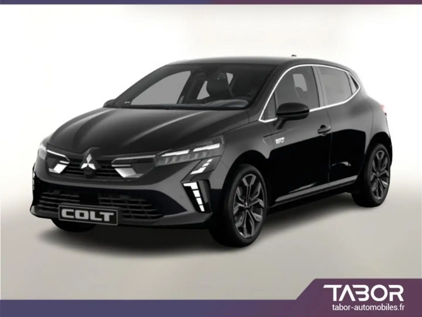 Mitsubishi Colt 1.6 HEV 143 GPS Bose ACC Radars Noir - 1