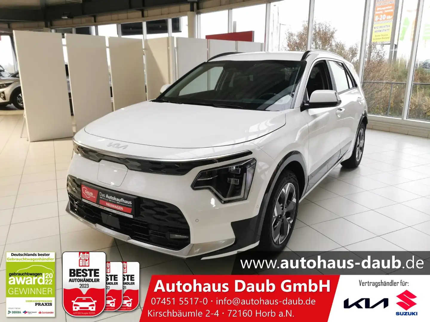 Kia Niro EV Ins WP DriveWise Tec Relax Dt. Fzg.! Weiß - 2