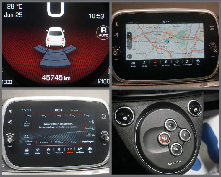 Abarth 595 Turismo 595 1.4 T-Jet Turismo MTA Benzine-Aut-Nav-Leder-Pano-Garantie — photo 11