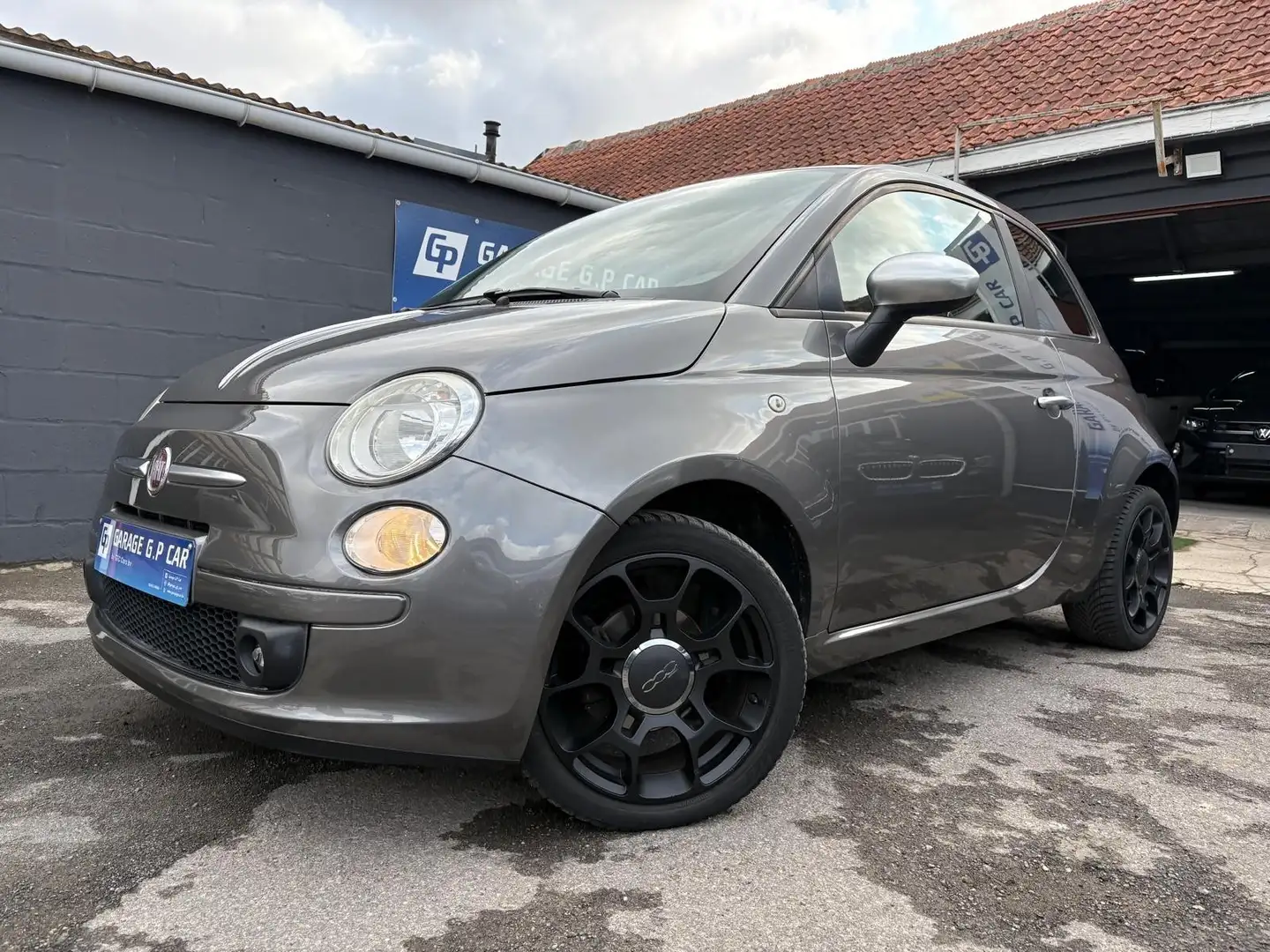 Fiat 500 1.2i Sport Gris - 1