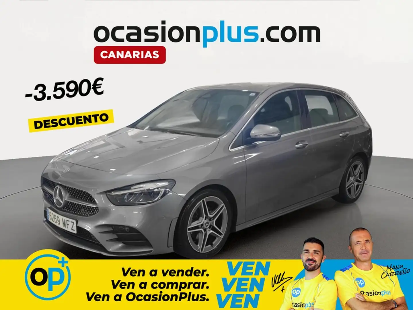 Mercedes-Benz B 200 200d Gris - 1