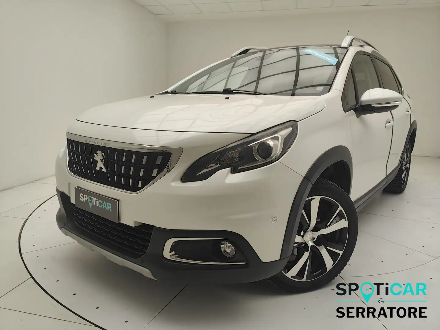 Peugeot 2008 1.6 bluehdi Allure 100cv my16 Bianco - 1