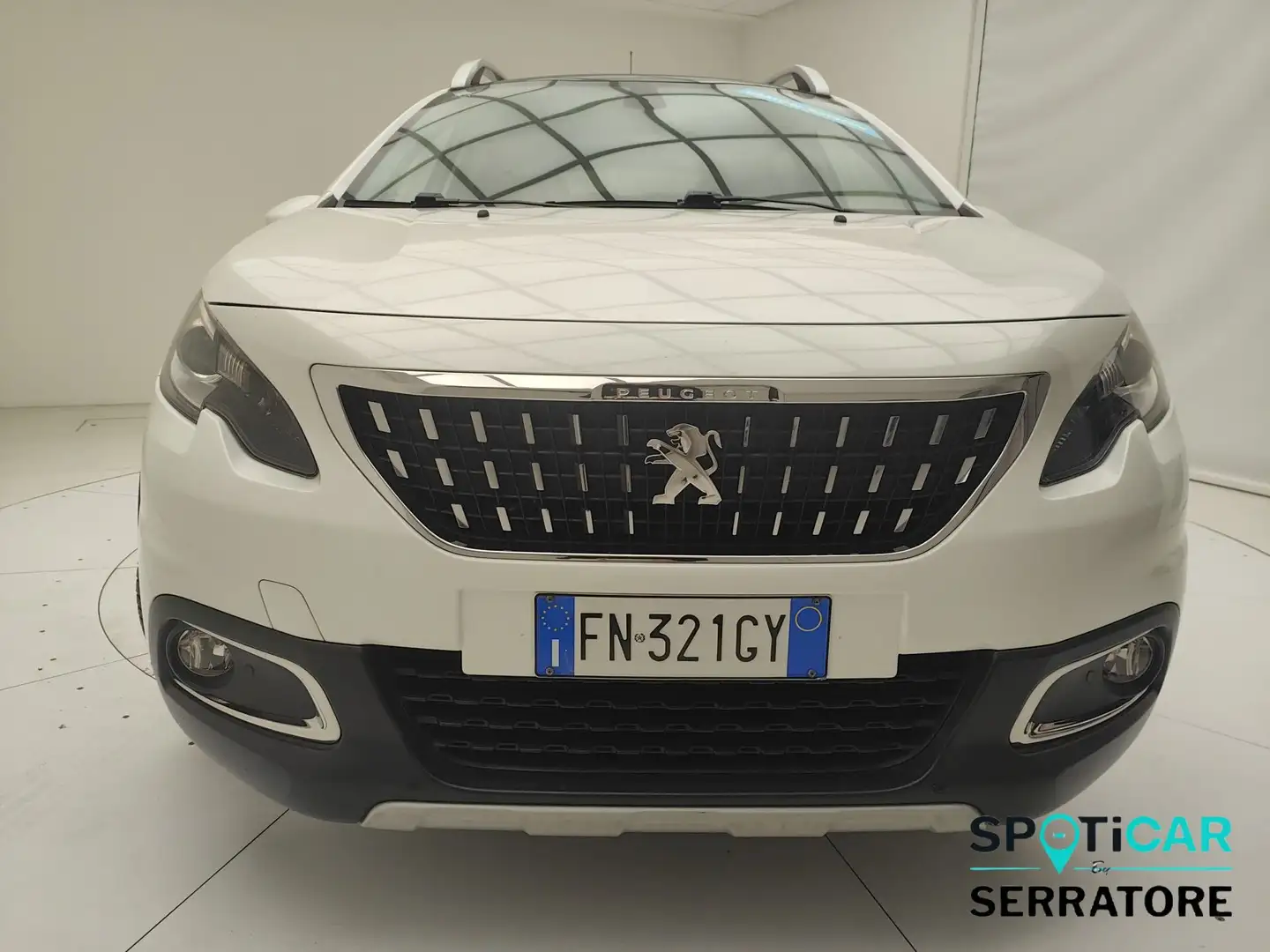 Peugeot 2008 1.6 bluehdi Allure 100cv my16 Bianco - 2