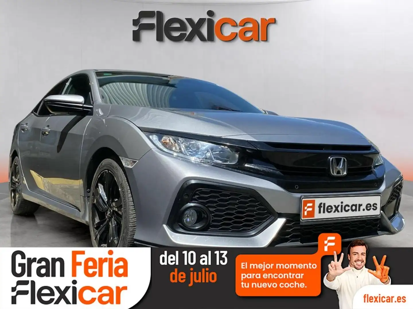 Honda Civic 1.0 I-VTEC TURBO ELEGANCE Gris - 1