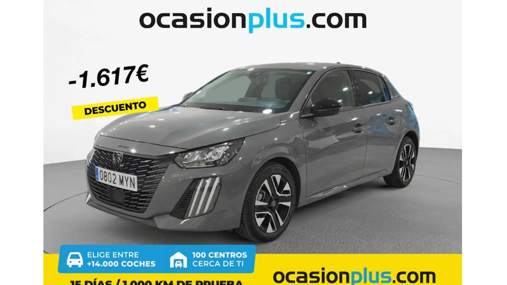 Peugeot 208 1.2 Puretech S&S Allure 100 Grijs - 1