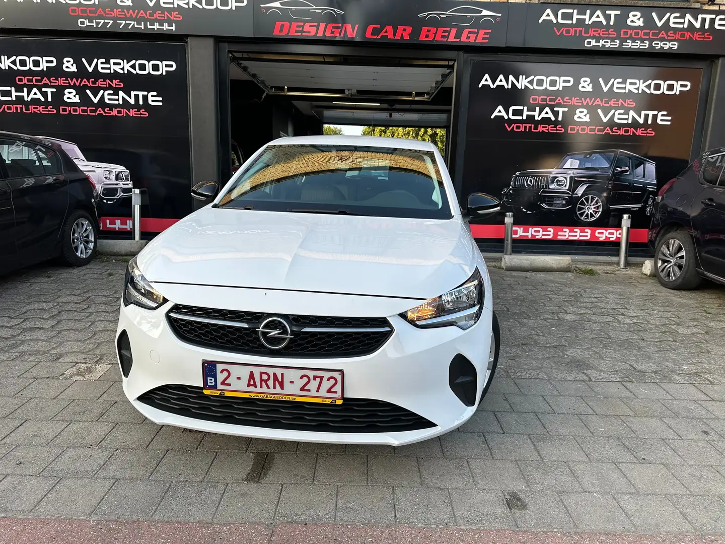Opel Corsa 1.2i Edition Start/Stop Navigati Anderoid 1er Main Blanc - 1