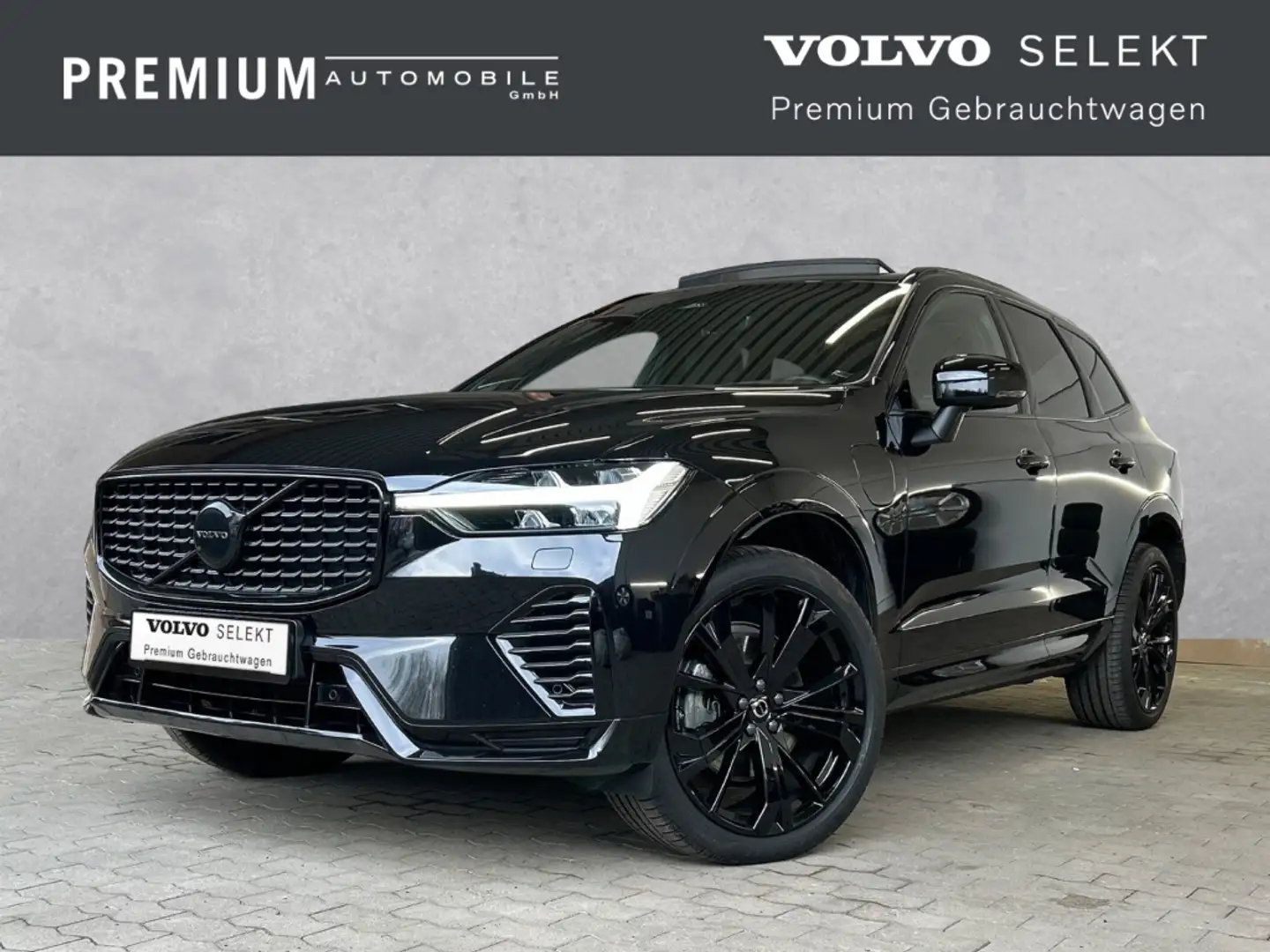 Volvo XC60 Ultra Black Edition T8 AHK/Pano/H&K/21'' Negro - 1