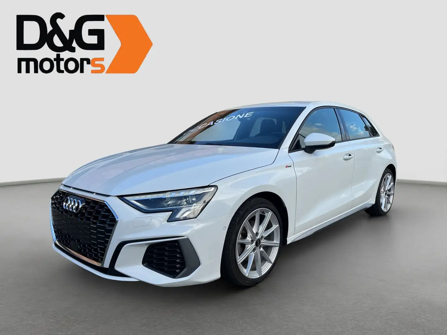 Audi A3 SPB 35 TDI S tronic S line edition Bianco - 2