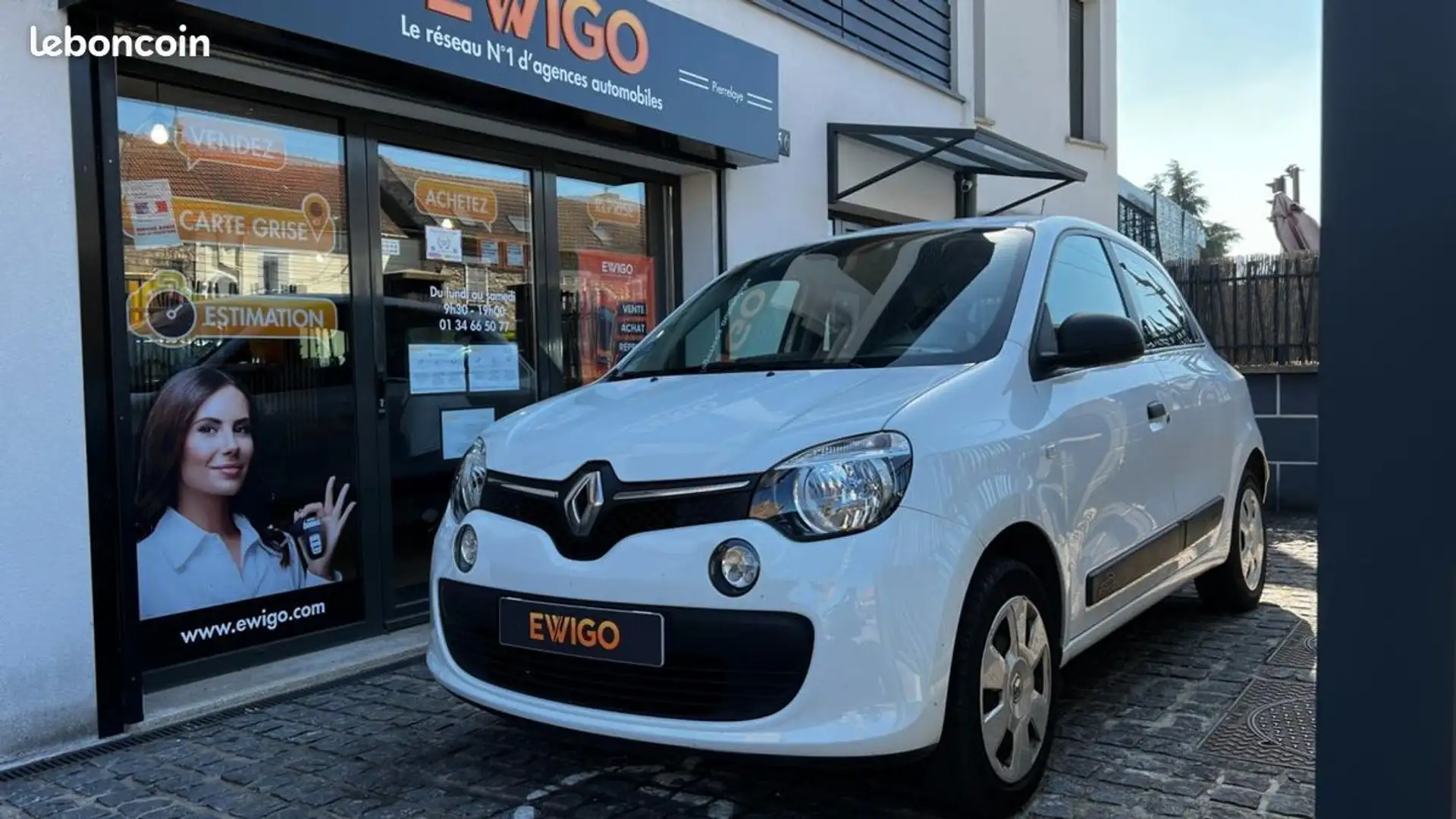 Renault Twingo 1.0 SCE 70ch LIFE Blanc - 1
