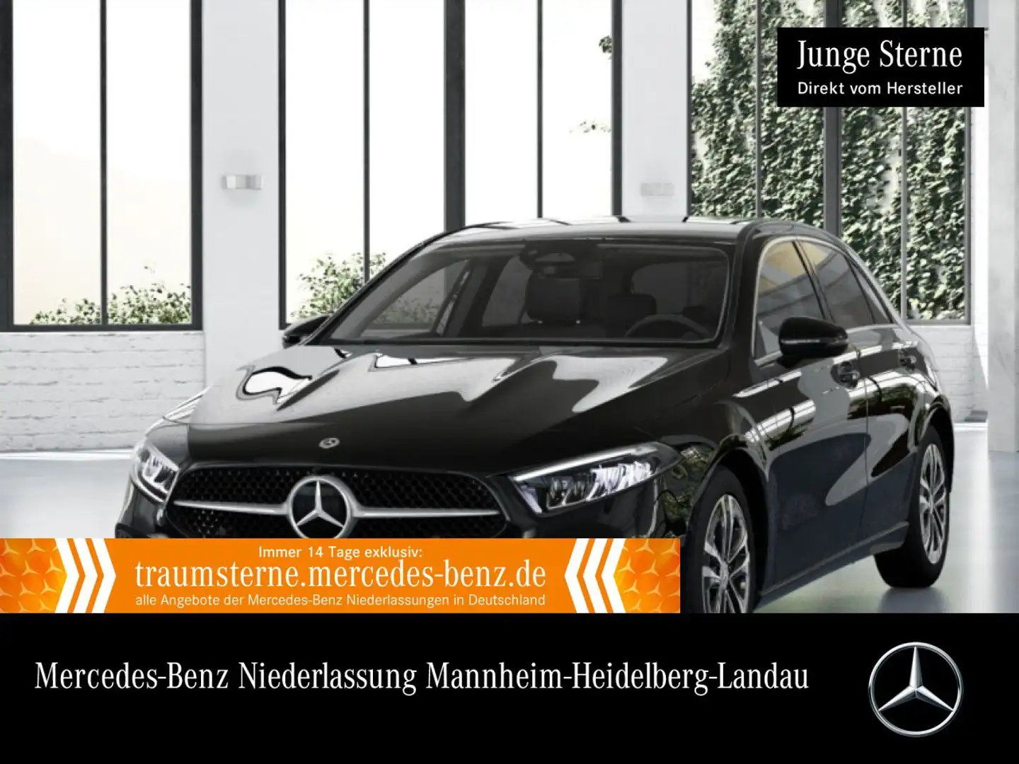 Mercedes-Benz A 200 d PROGRESSIVE+LED+KAMERA+8G Schwarz - 1