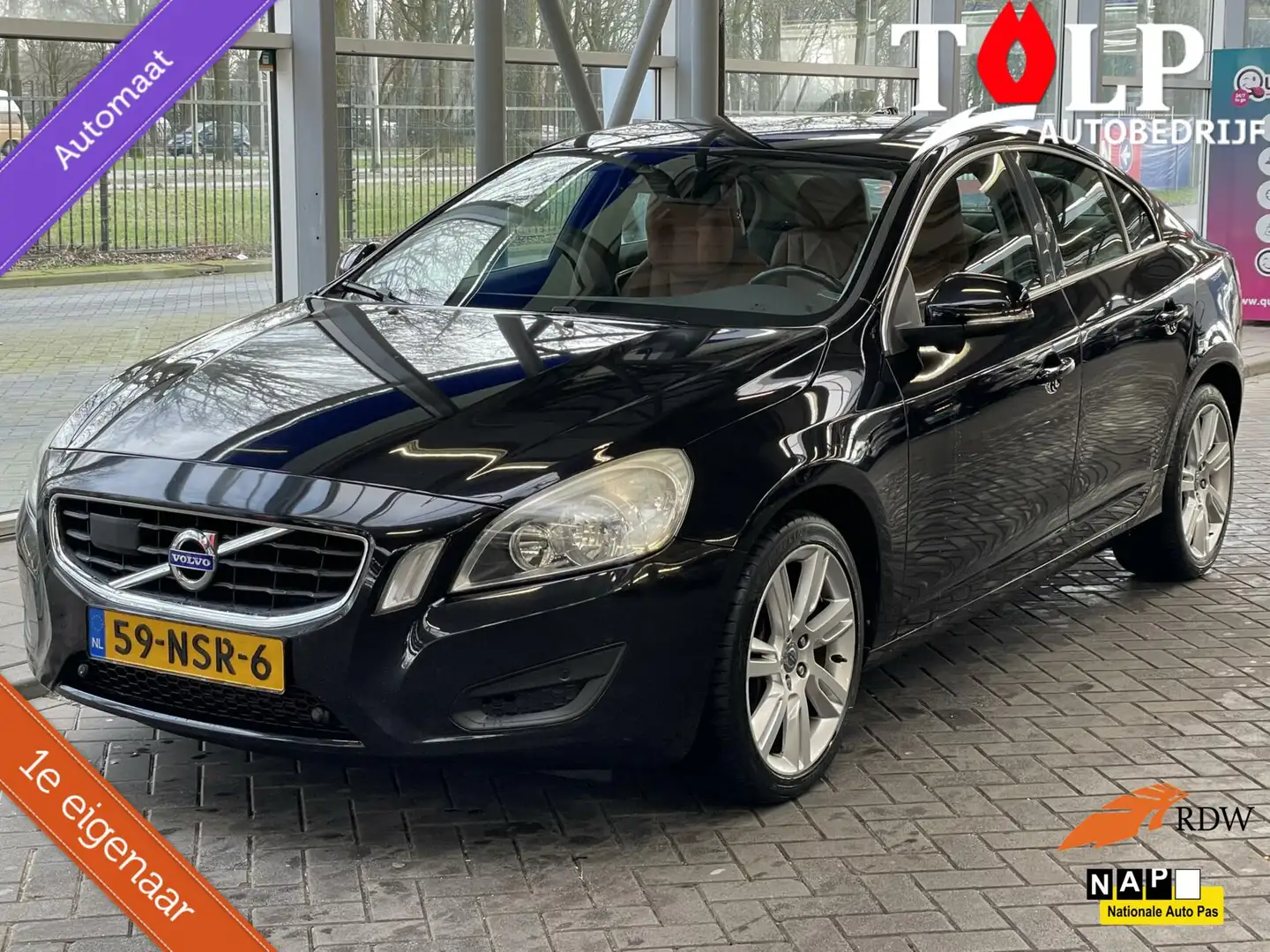 Volvo S60 2.0T Momentum Aut 2010 org 64793 km Nap volle auto Siyah - 1