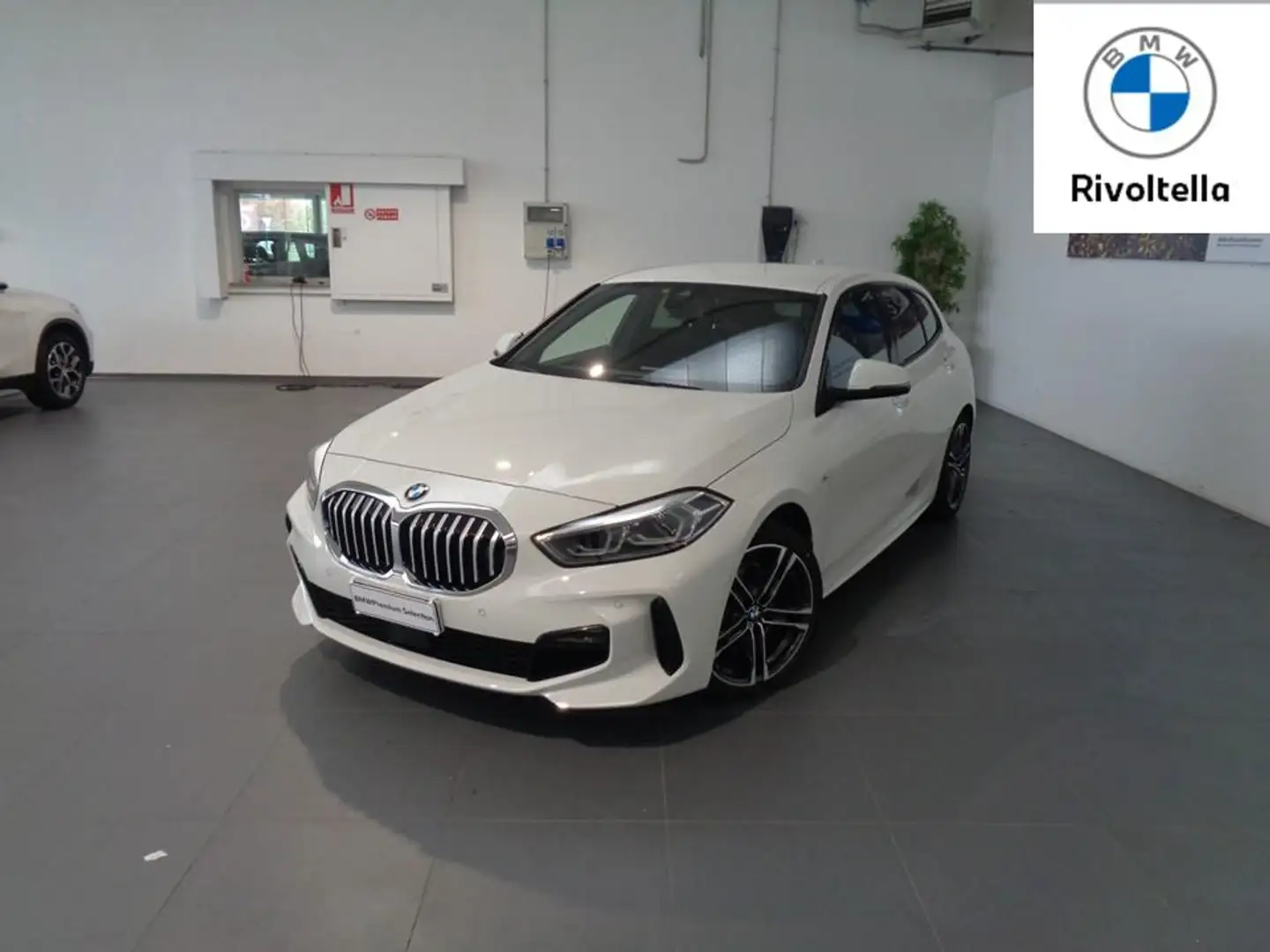 BMW 118 d Msport auto Blanc - 1