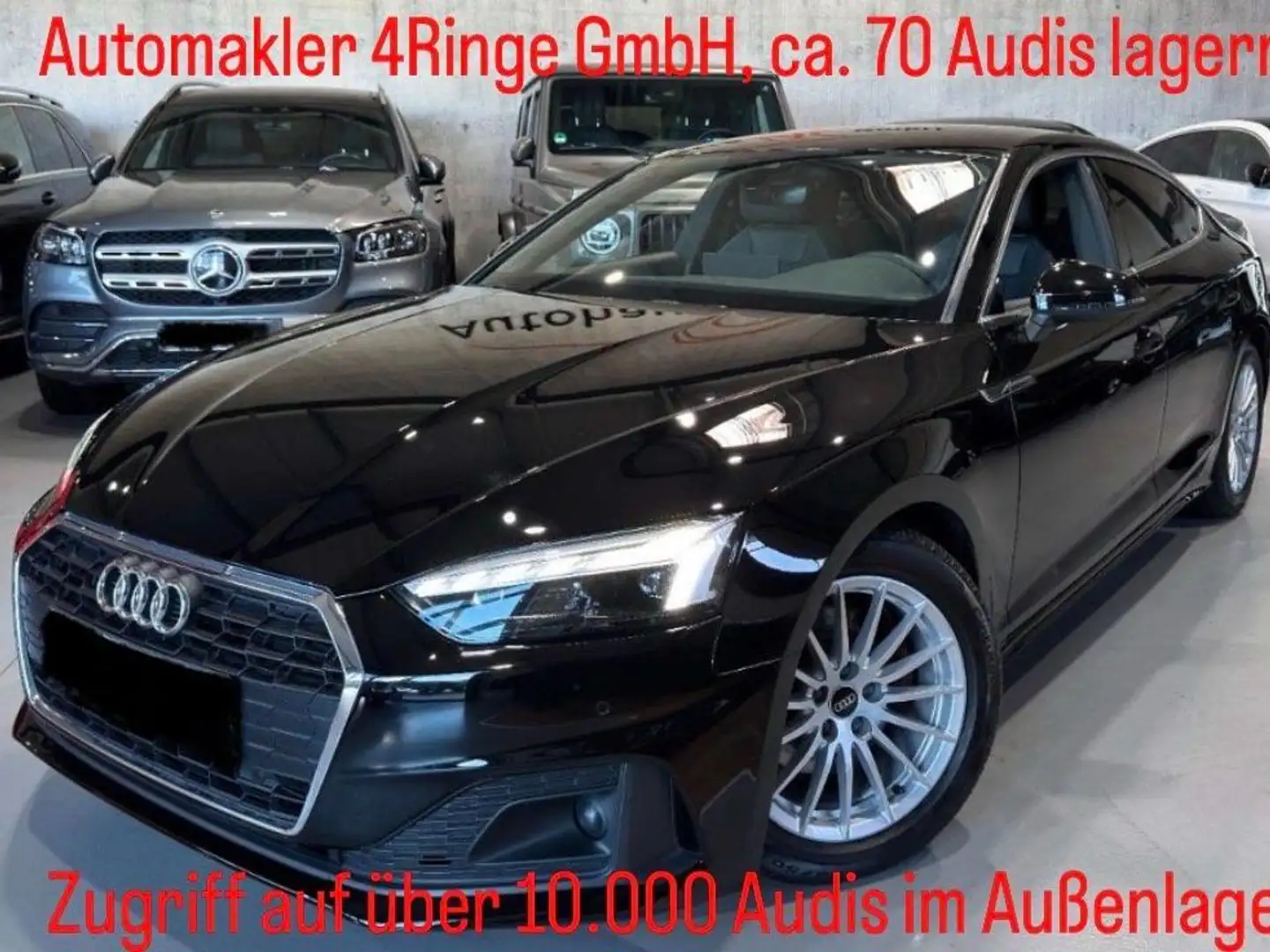 Audi A5 40 TDI S line Schwarz - 1