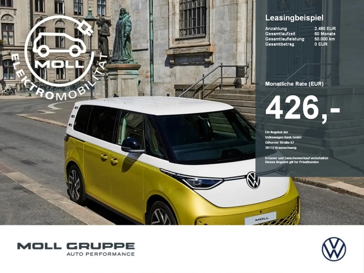 Volkswagen ID.Buzz Pro kurzer Radstand Zilver - 1
