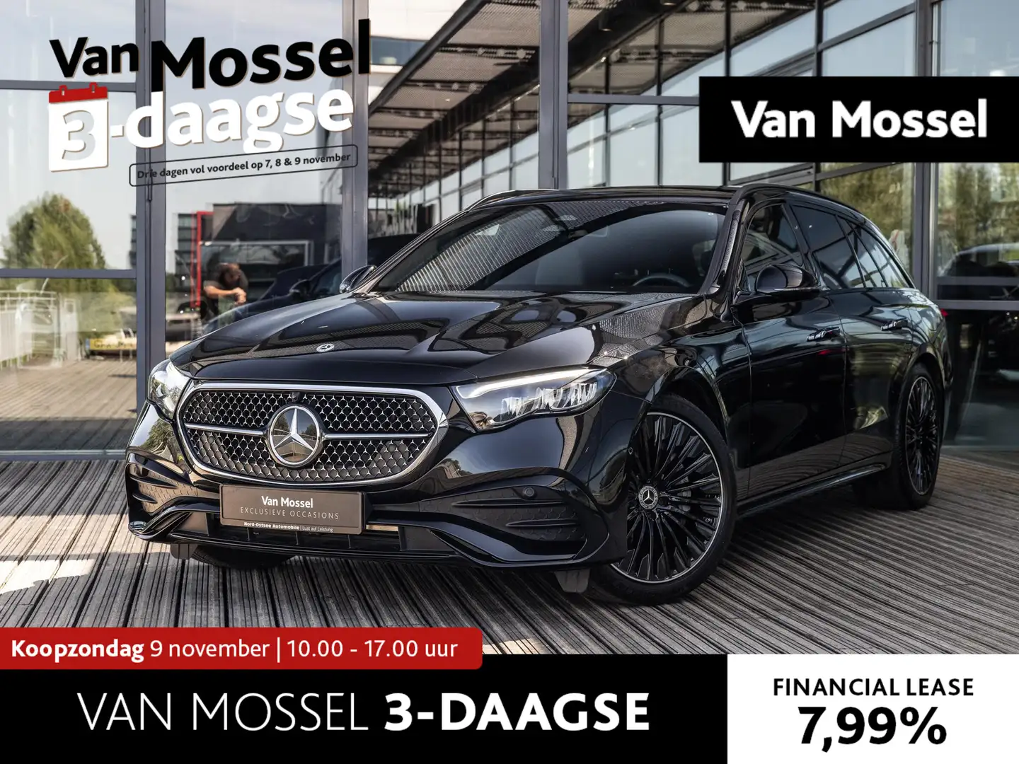 Mercedes-Benz E 300 Estate e AMG Line | AMG NIGHT PAKKET | 20 INCH | S Zwart - 1