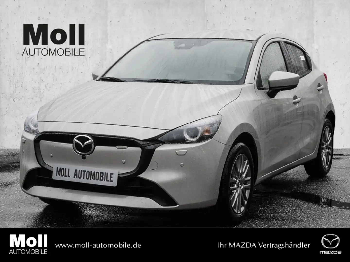 Mazda 2 1.5L e-SKYACTIV-G 90PS 6GS EXCLUSIVE DRA-Paket LED Beige - 1