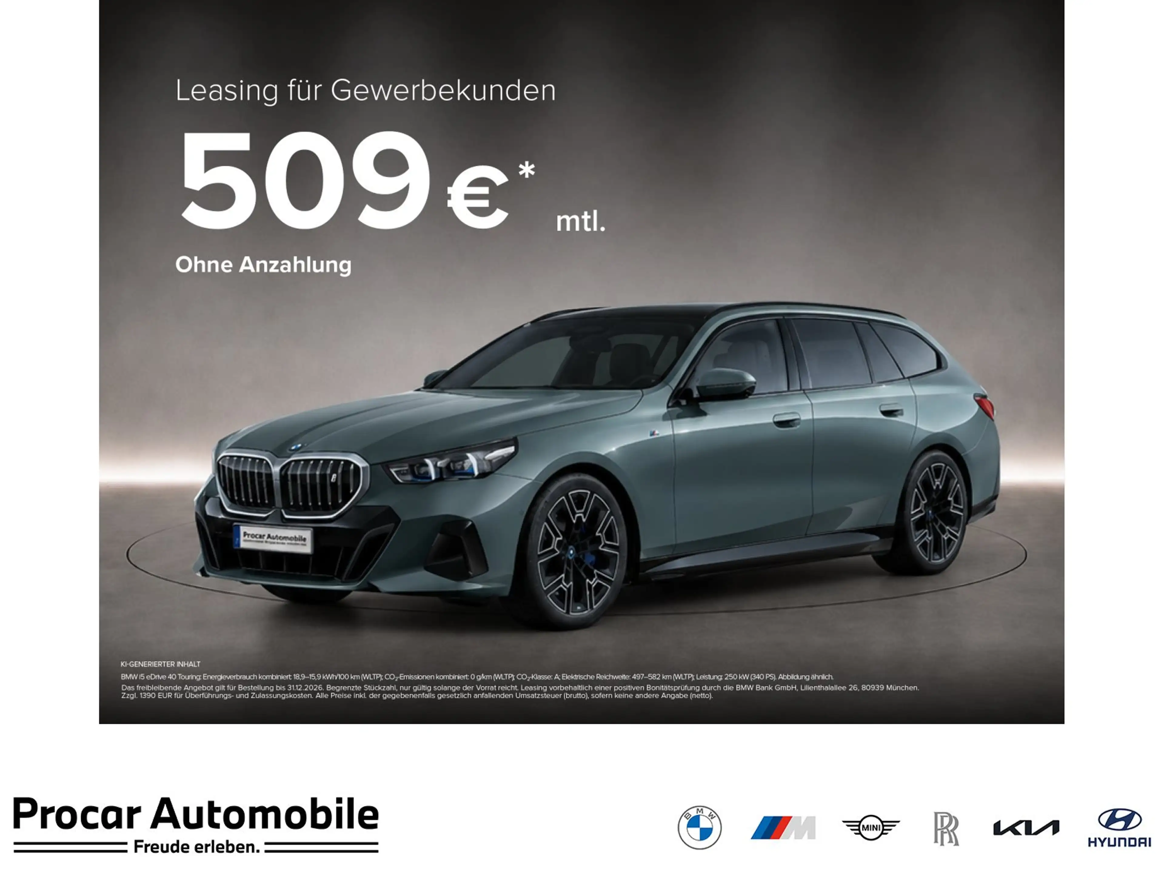 BMW i5 eDrive40 | Raum trifft Innovation