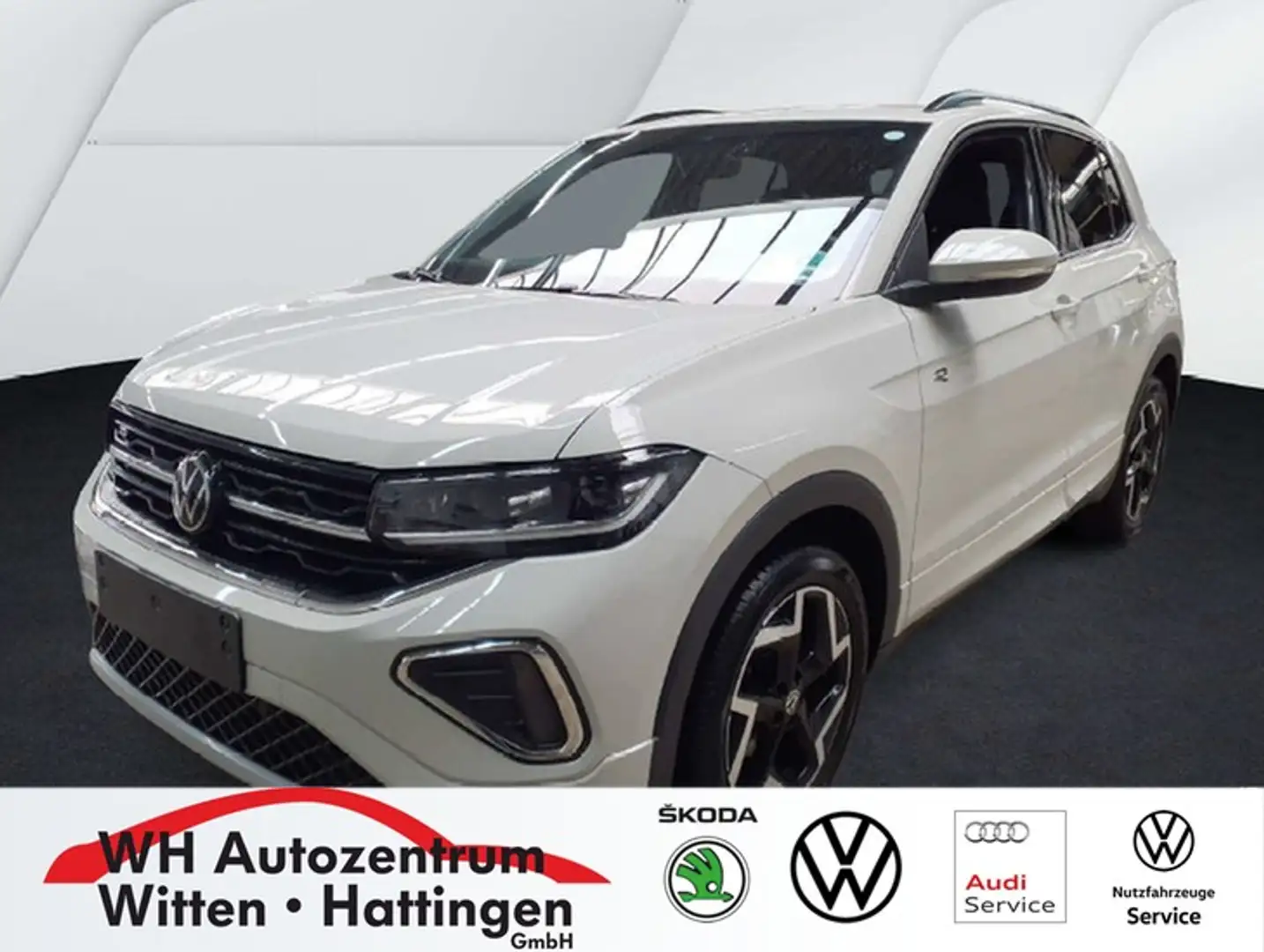 Volkswagen T-Cross 1.5 TSI DSG R-Line NAVI AHK REARVIEW GJ-REIFEN ... Gris - 1