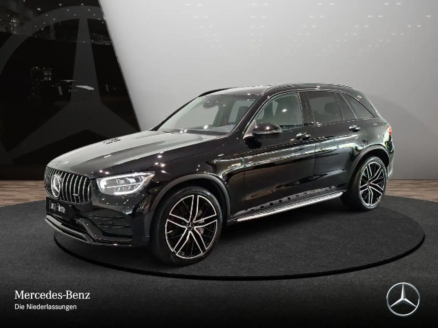 Mercedes-Benz GLC 43 AMG GLC 43 4M AMG+NIGHT+360+LED+STHZG+PERFSITZE+HUD+9G Schwarz - 2