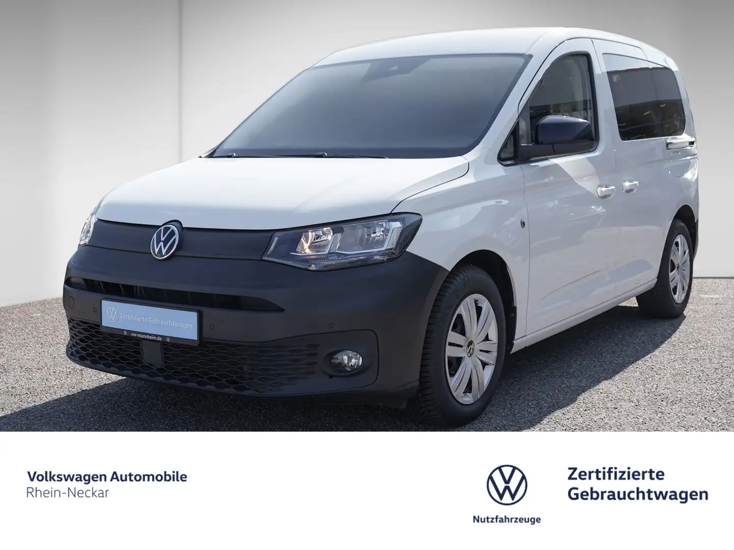 Volkswagen Caddy 2.0 TDI DSG AHK Navi PDC Klima ACC u Weiß - 2