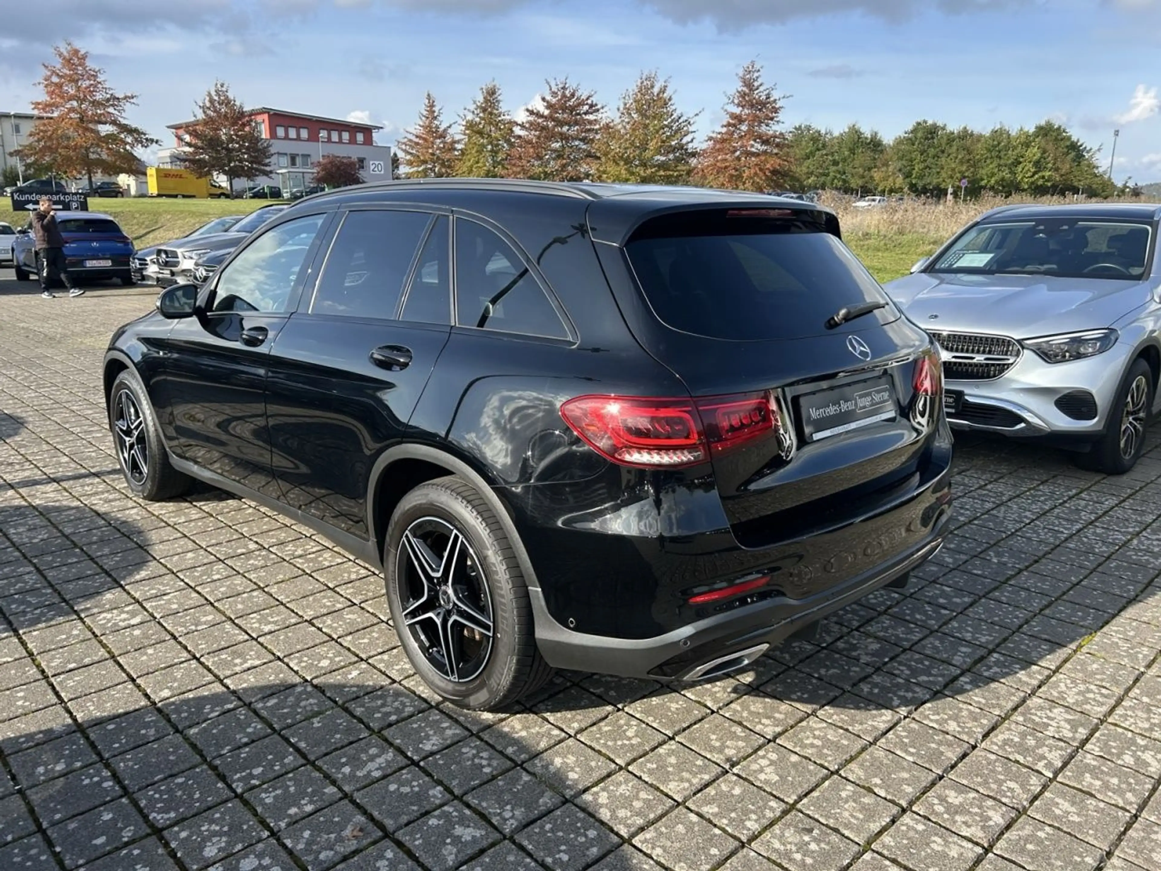 Mercedes-Benz GLC 400 d 4M AMG+BURM+NIGHT+AHK+KAM+LED+Keyl+PDC — photo 8