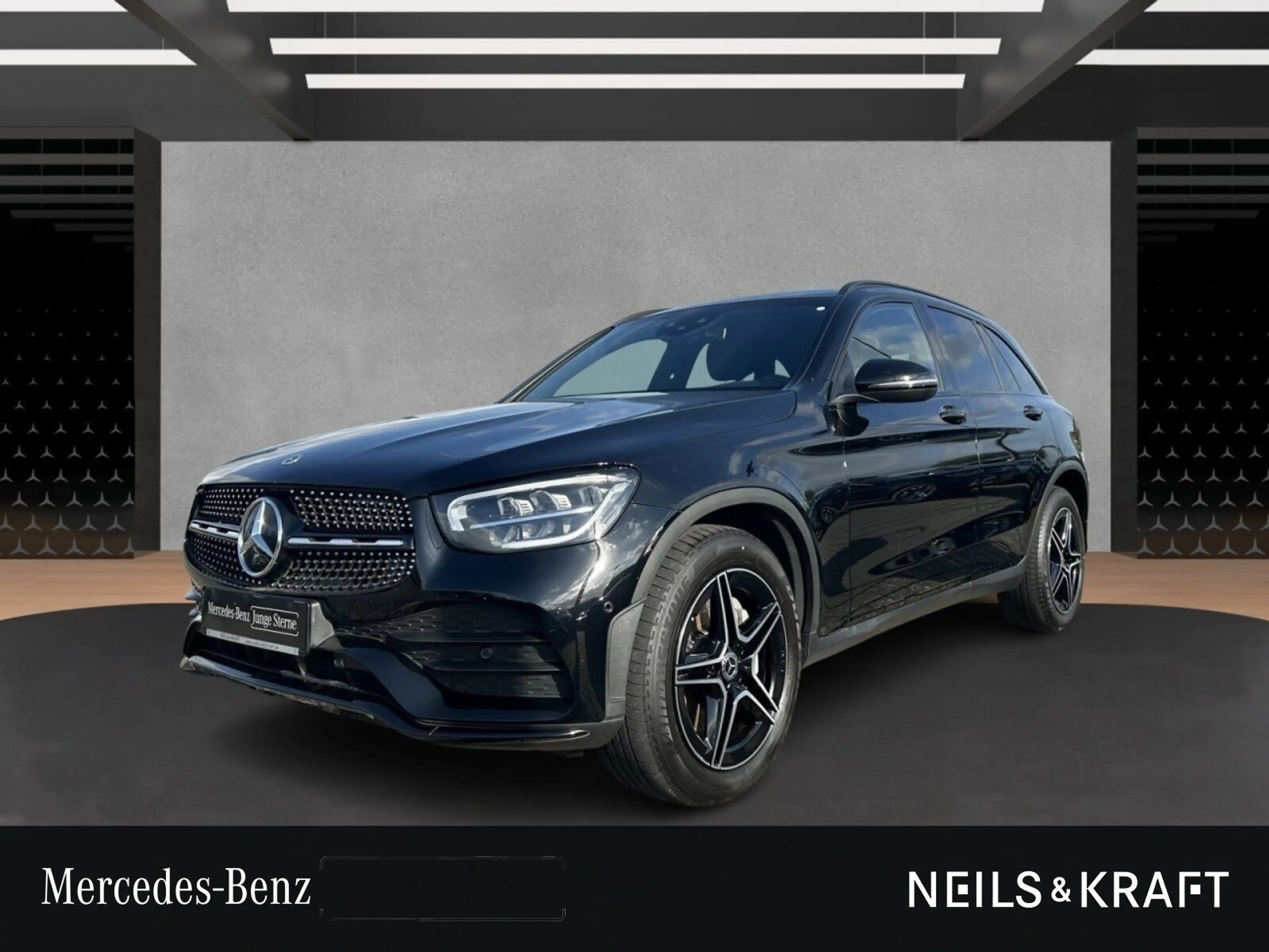 Mercedes-Benz GLC 400 d 4M AMG+BURM+NIGHT+AHK+KAM+LED+Keyl+PDC