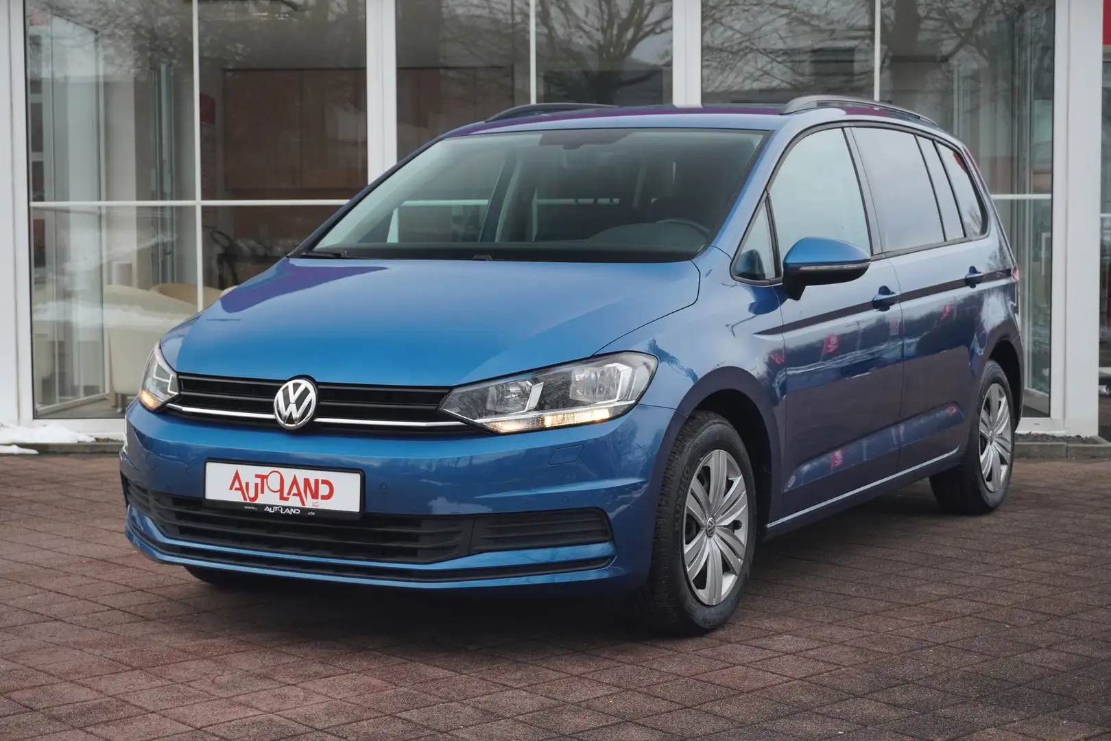 Volkswagen Touran 1.0 TSI Trendline Navi 7-Sitzer Tempomat Azul - 2