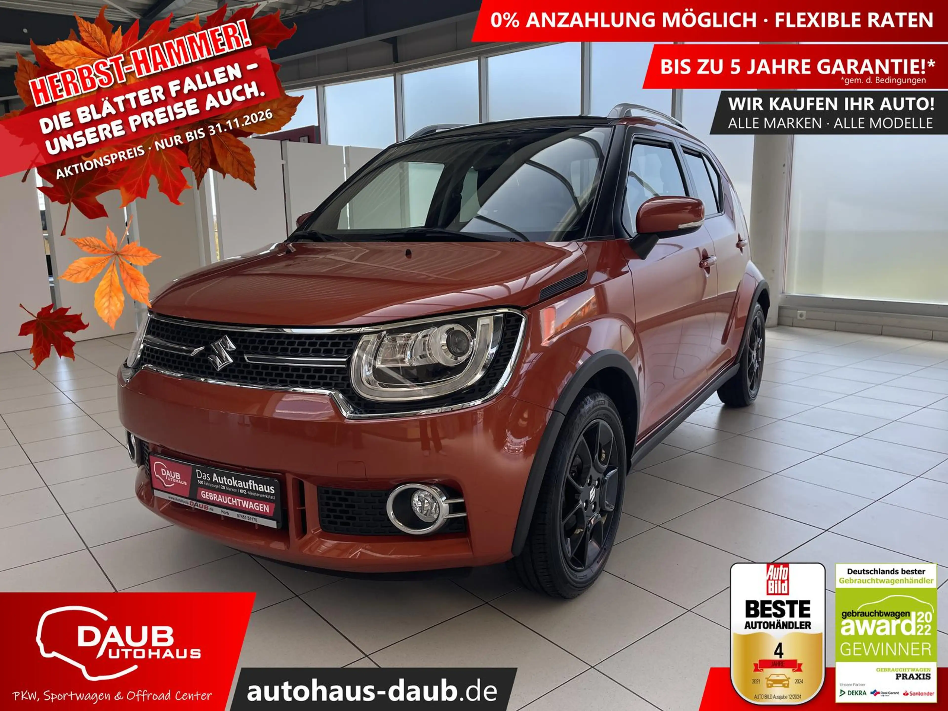 Suzuki Ignis 1.2 Intro Edition+ Allgrip+LED+Alu+Klimaa+