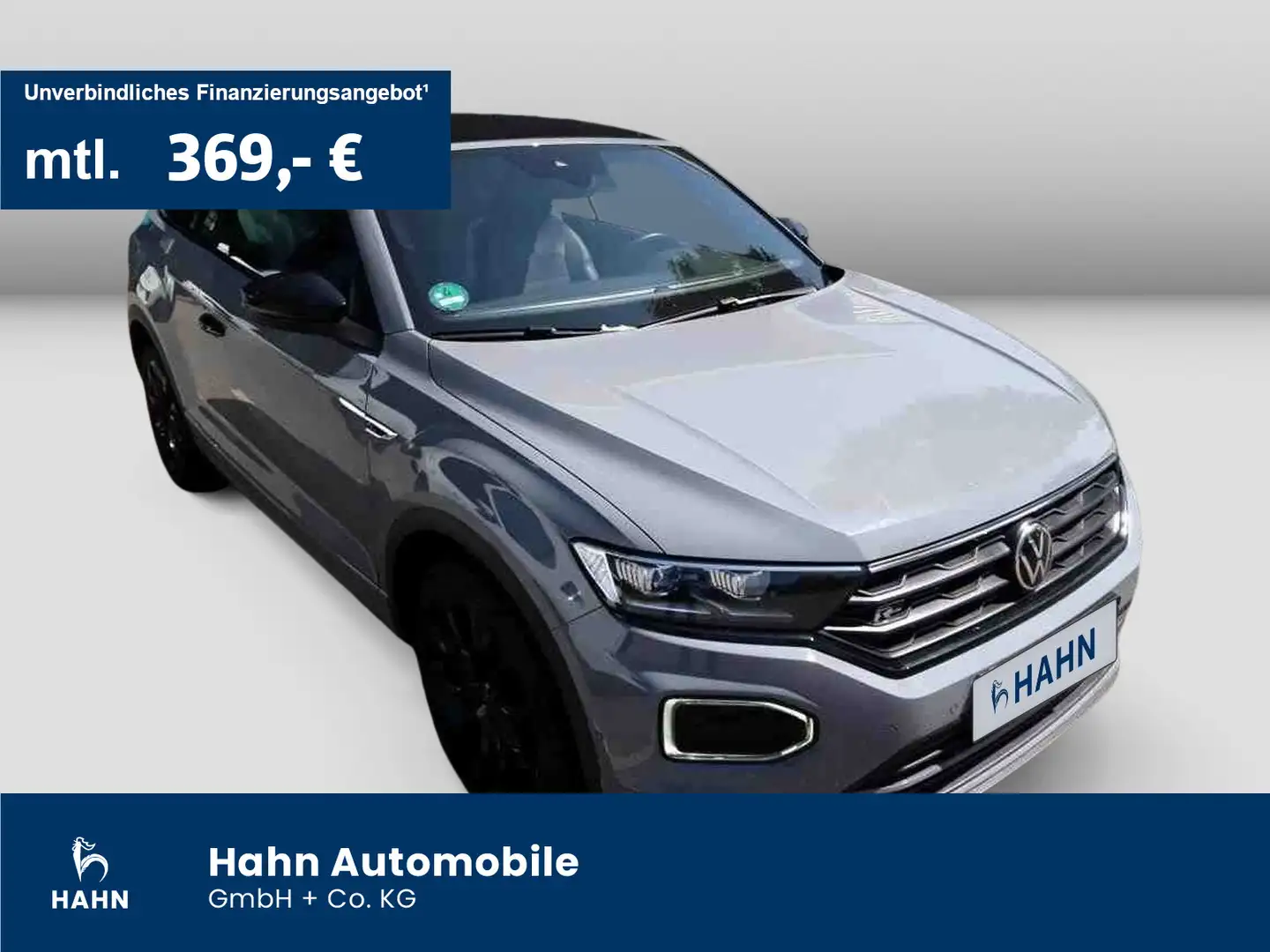 Volkswagen T-Roc 1.5TSI DSG R-Line LED Navi AHK Grau - 1