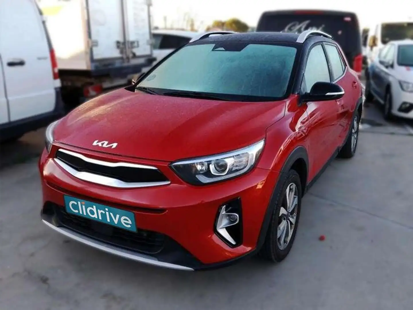 Kia Stonic 1.0 TGDI MHEV IMT DRIVE Rojo - 2
