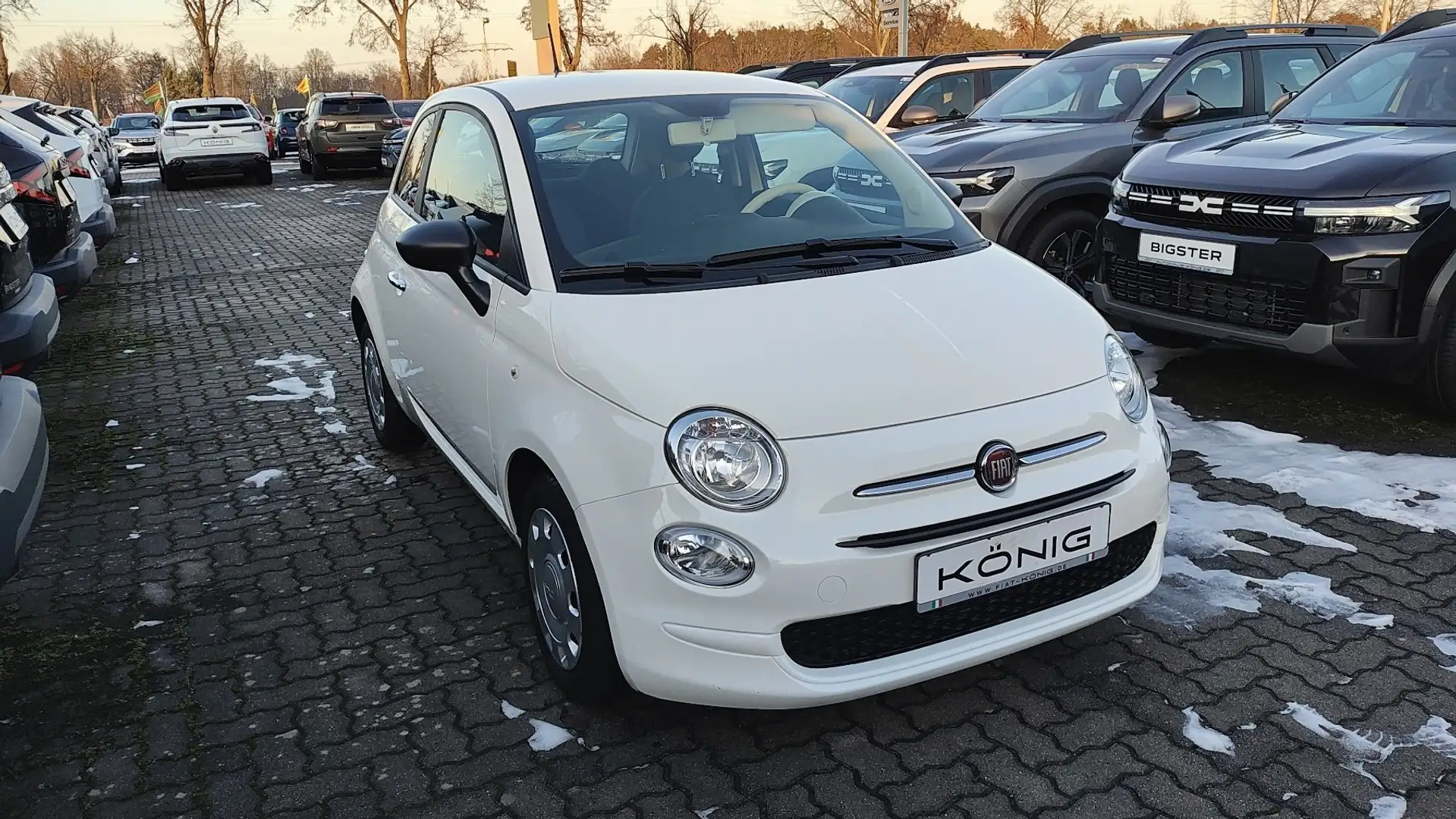 Fiat 500 Snow Sitzheizung Klima&Sound Allwetterräder Blanc - 2