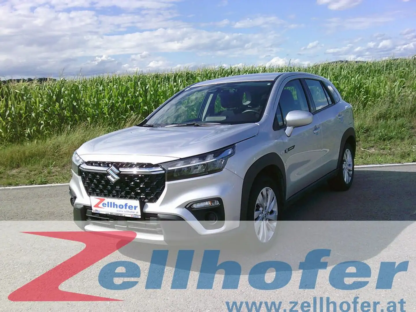 Suzuki S-Cross 1,4 DITC Hybrid clear Gümüş rengi - 1