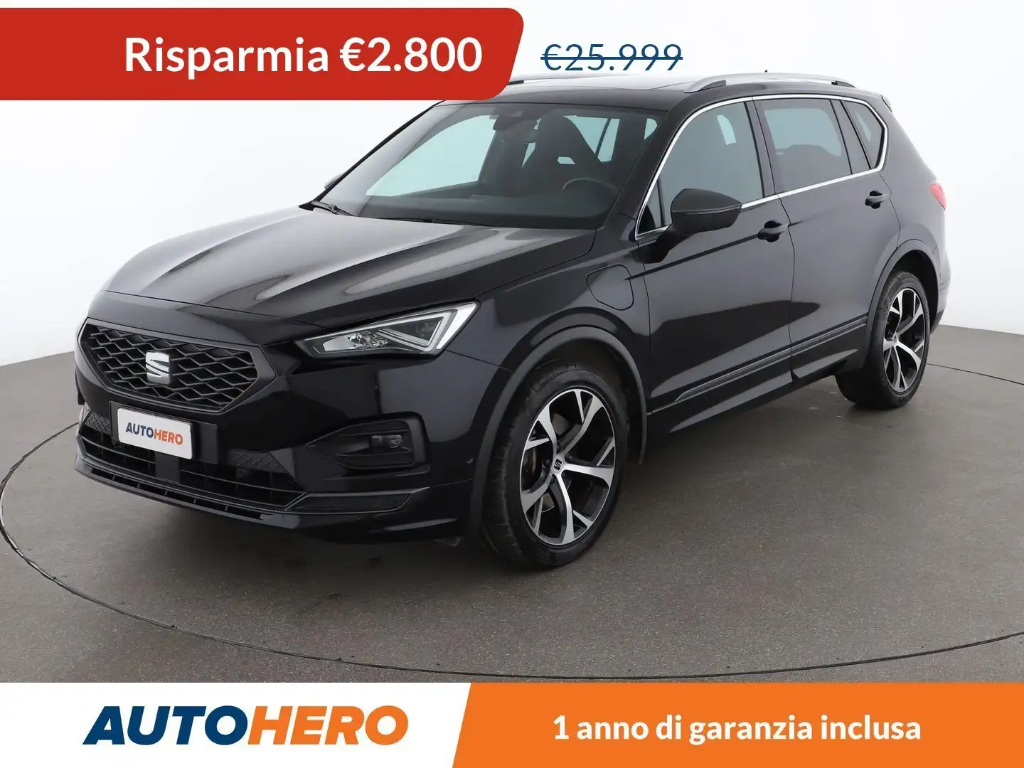 SEAT Tarraco 1.4 TSI e-HYBRID FR DSG PHEV Nero - 1