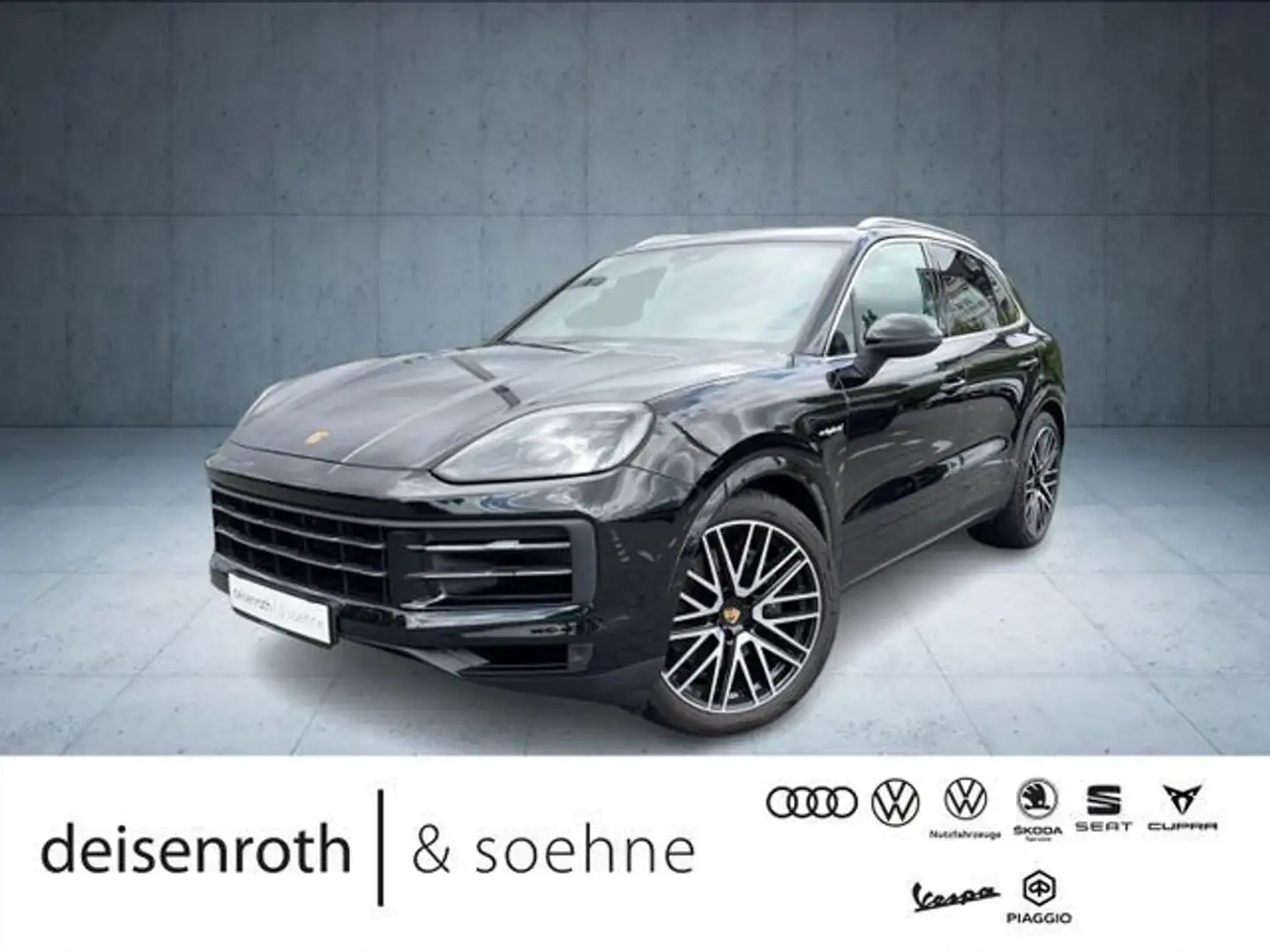 Porsche Cayenne E-Hybrid 22''/AHK/Bose/Luft/Assist/18Weg Schwarz - 1